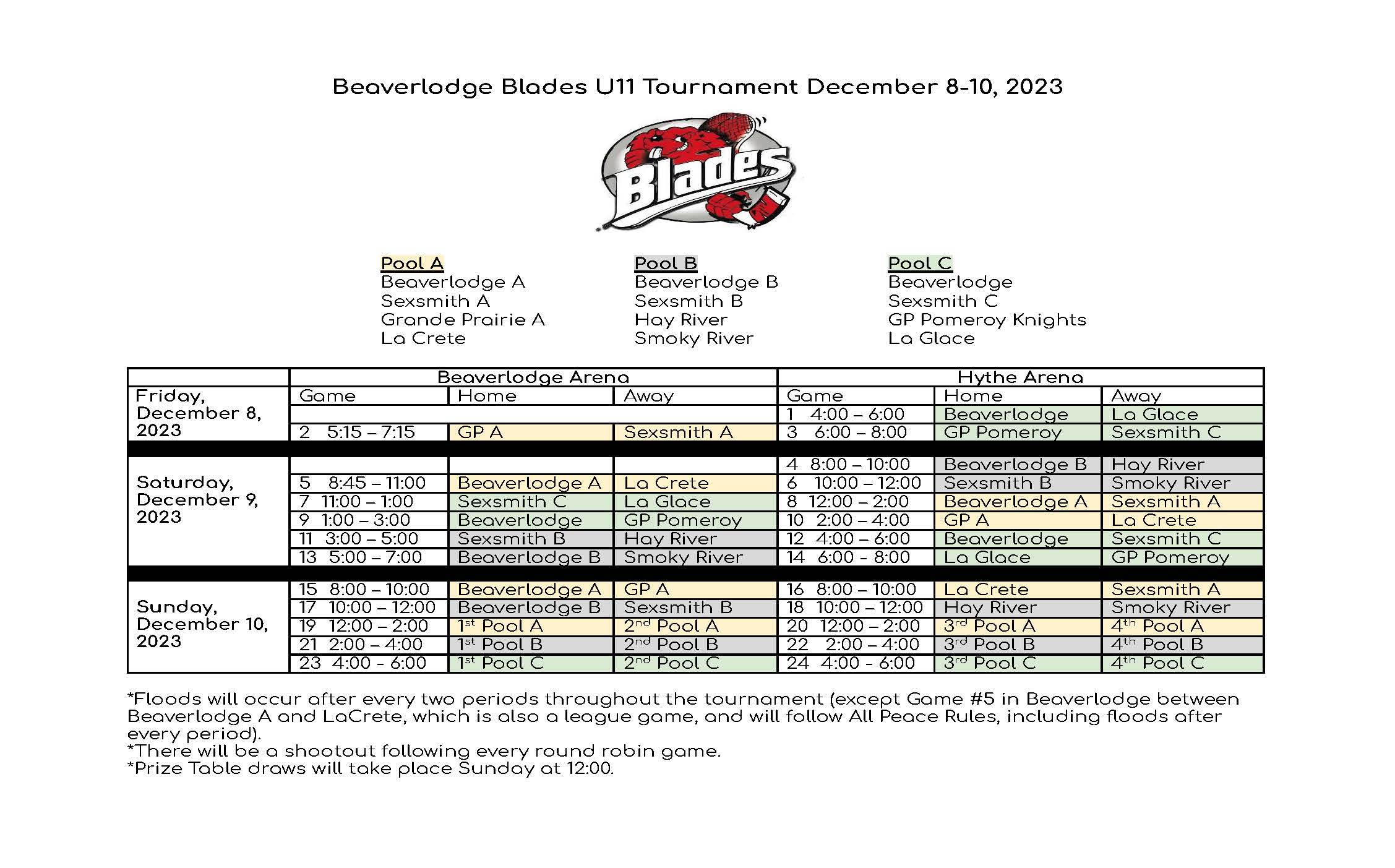 Beaverlodge Hockey Association site by RAMP InterActive